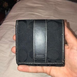 Coach fold over wallet